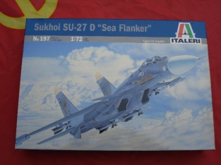 Italeri 197 Sukhoi SU-27D 